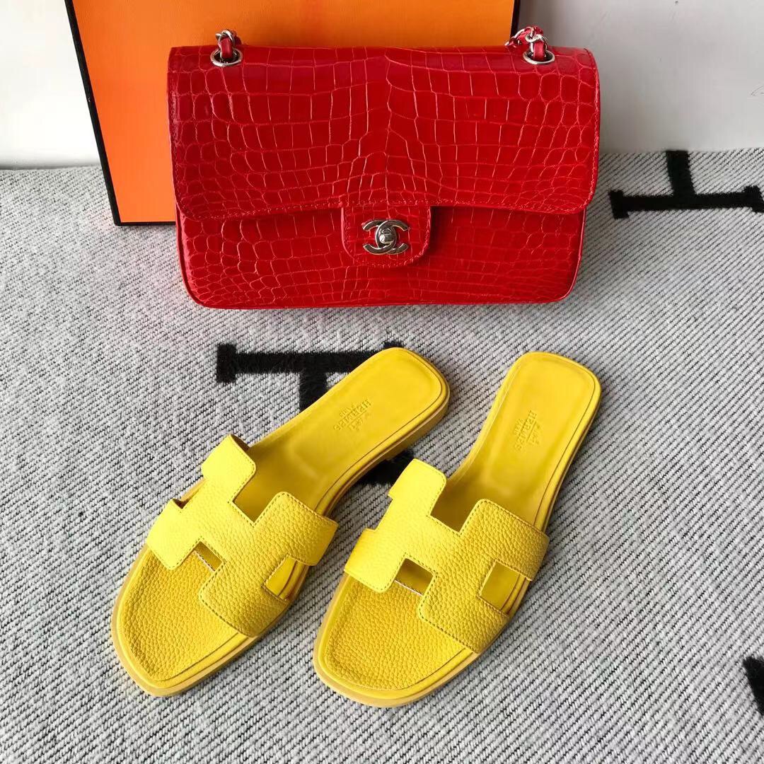 에르메스 올수공 오란 슬리퍼 샌들 토고 20